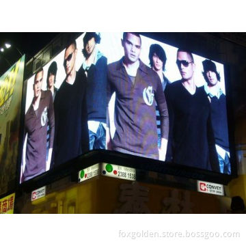 Roof Advertising LED Display for High Resolution P10